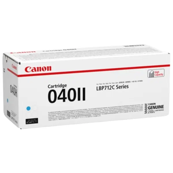 Canon CART040 Cyan High Yield Toner Cartridge CART040CII