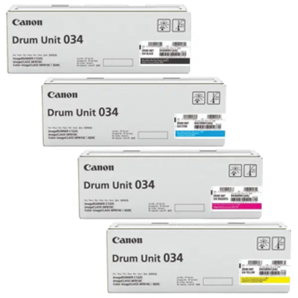 Canon CART034 (BK,C,M,Y) Drum Unit - 4 PK