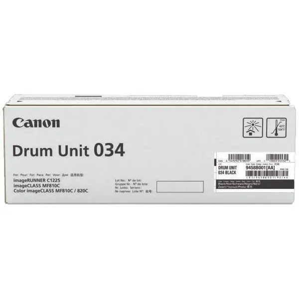 Canon CART034 Black Drum Unit CART034BKD