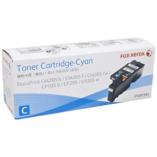 Fuji Xerox CT201592 Cyan Toner Cartridge CT201592