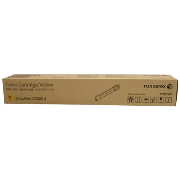 Fuji Xerox CT201667 Yellow Toner Cartridge CT201667