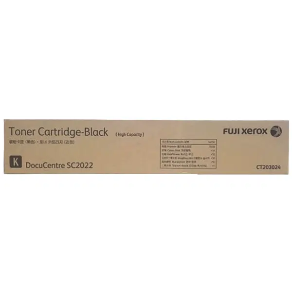 Fuji Xerox CT203024 Black Toner Cartridge CT203024