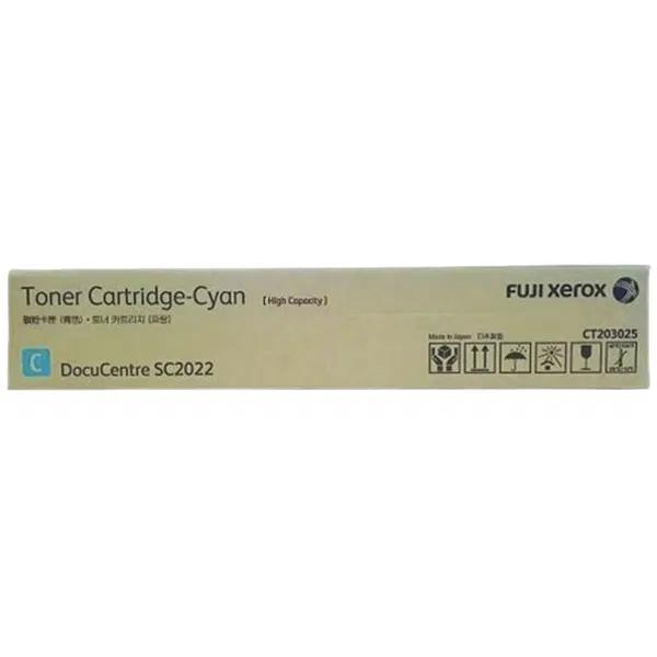 Fuji Xerox CT203025 Cyan Toner Cartridge CT203025