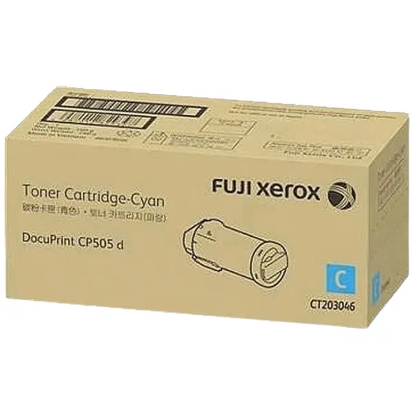 Fuji Xerox CT203046 Cyan Toner Cartridge CT203046