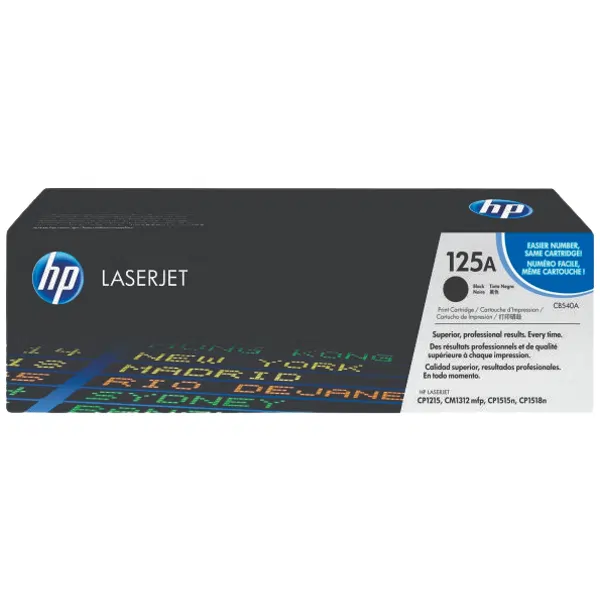 HP #125A Black Toner Cartridge