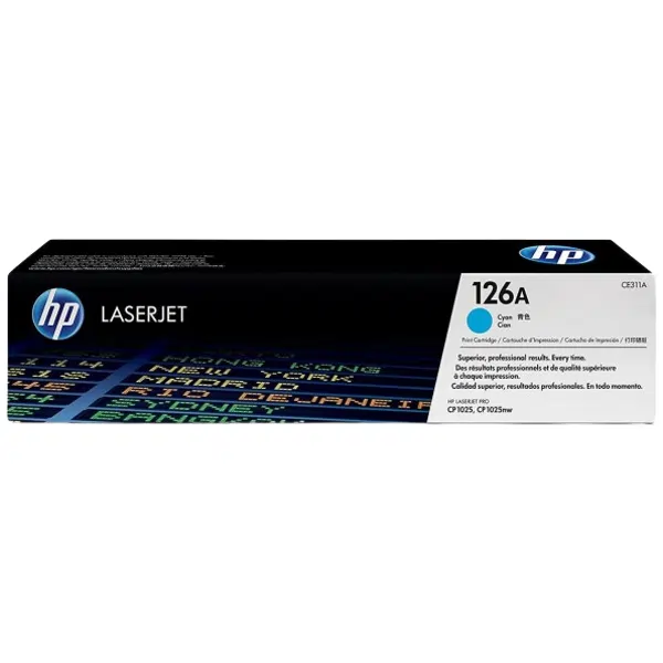 HP #126A Cyan Toner Cartridge CE311A