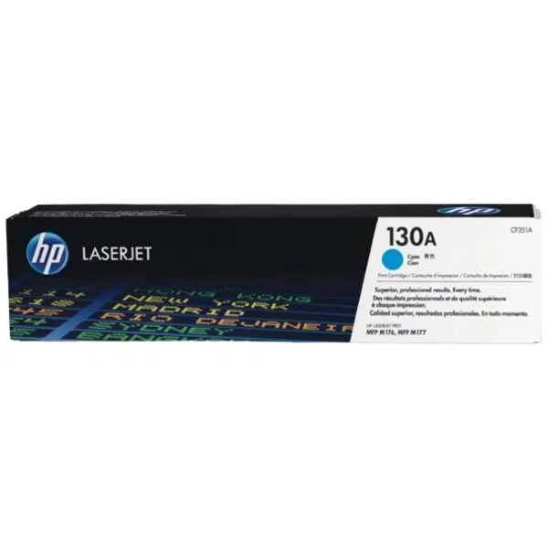 HP #130A Cyan Toner Cartridge CF351A