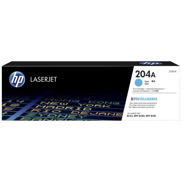 HP #204A Cyan Toner Cartridge CF511A