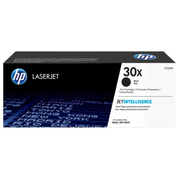 HP #30X Black Toner Cartridge CF230X