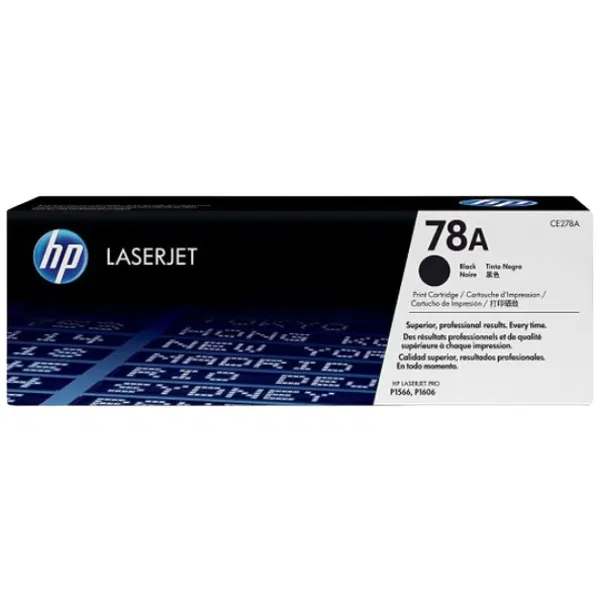 HP #78A Black Toner Cartridge CE278A