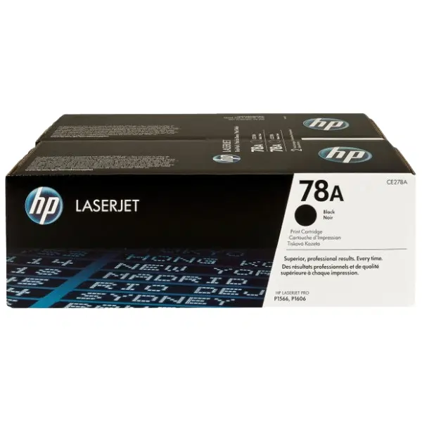 HP #78A Twin Pack Toner Cartridge CE278AD