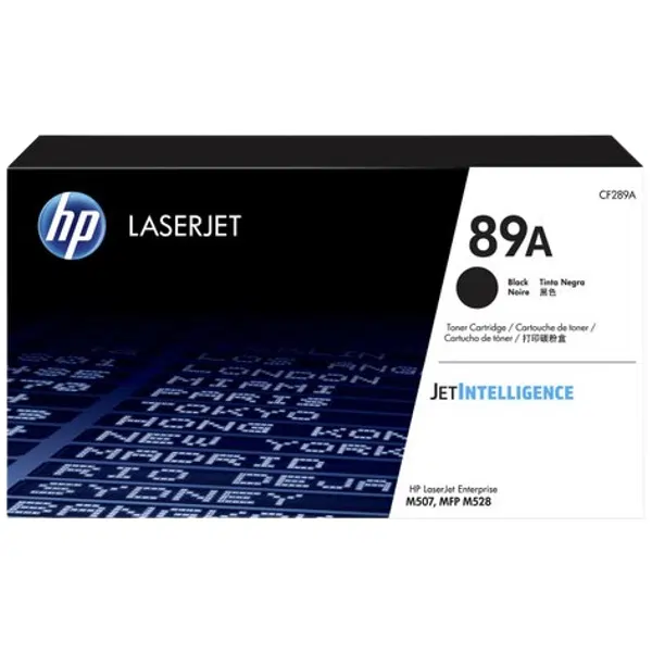 HP #89A Black Toner Cartridge CF289A