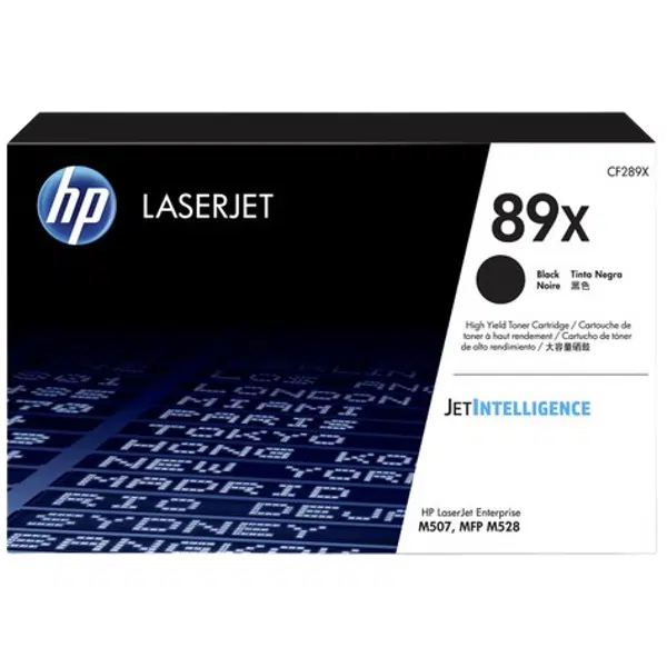 HP #89X Black Toner Cartridge CF289X