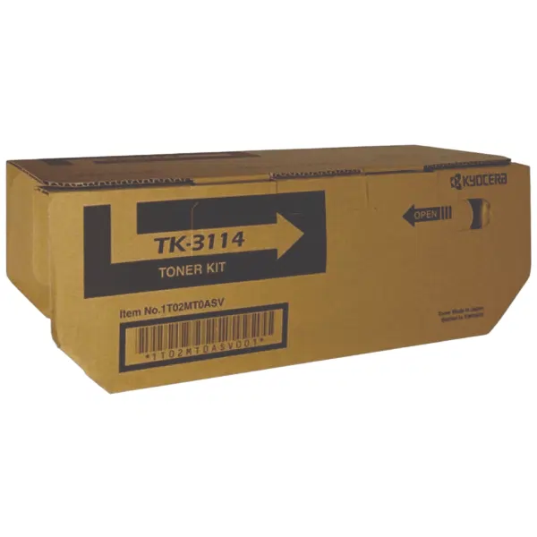 Kyocera TK3114 Black Toner Cartridge TK-3114