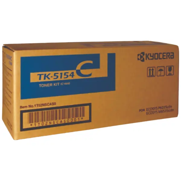 Kyocera TK5154 Cyan Toner Cartridge TK-5154C