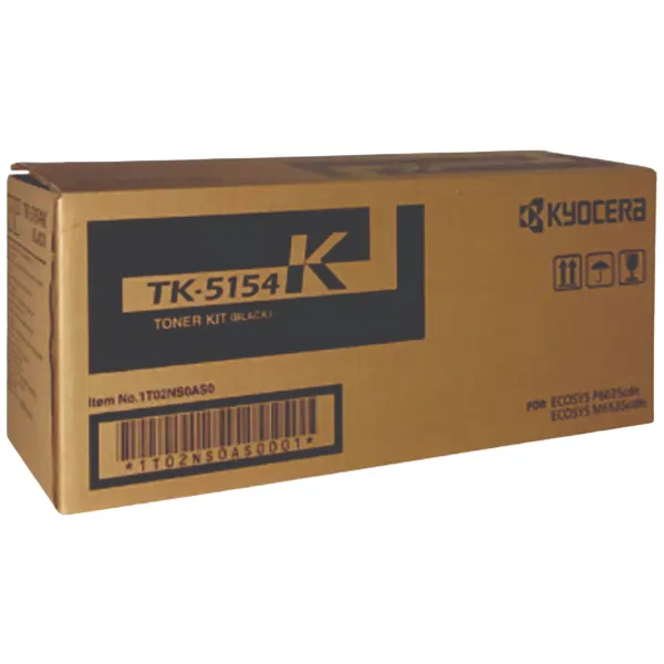 Kyocera TK5154 Black Toner Cartridge TK-5154K