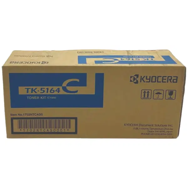 Kyocera TK5164 Cyan Toner Cartridge TK-5164C