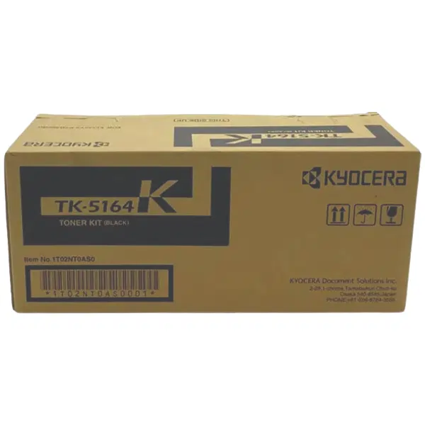 Kyocera TK5164 Black Toner Cartridge TK-5164K