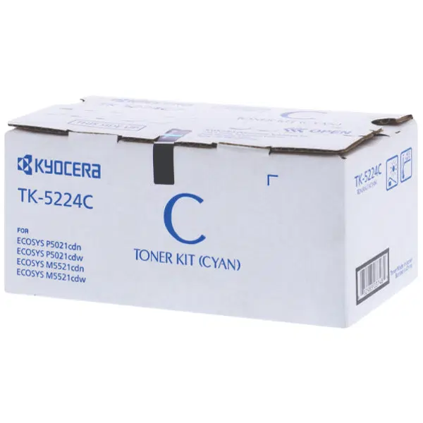 Kyocera TK5224 Cyan Toner Cartridge TK-5224C