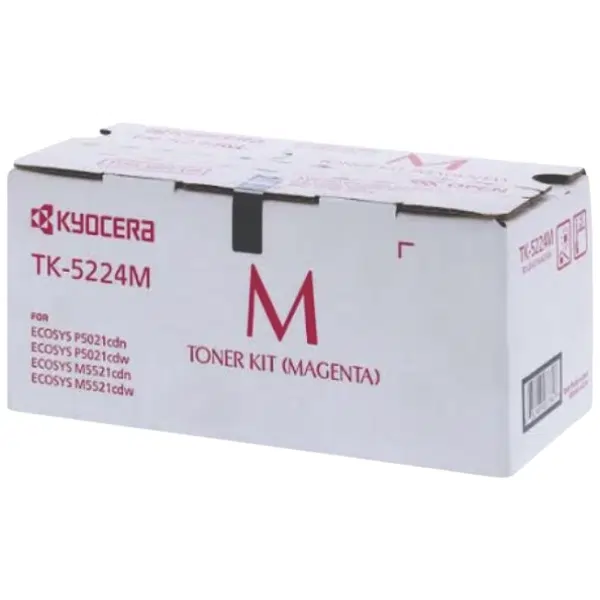 Kyocera TK5224 Magenta Toner Cartridge TK-5224M