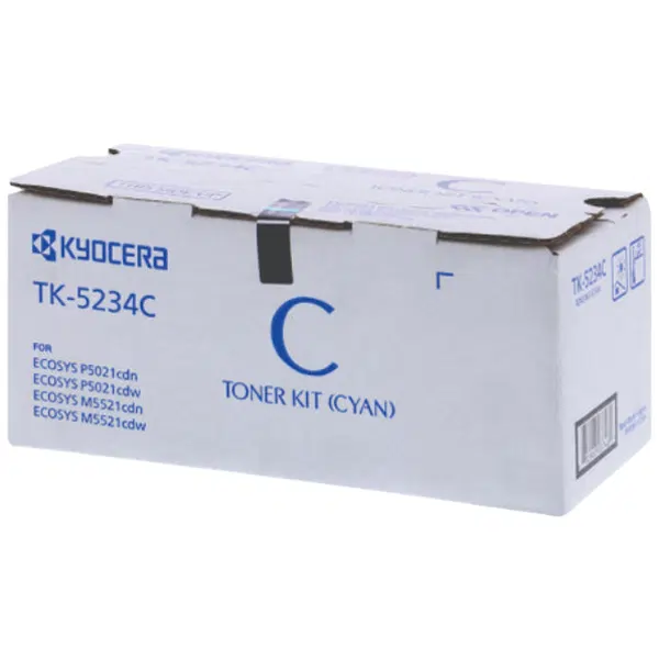 Kyocera TK5234 Cyan Toner Cartridge TK-5234C