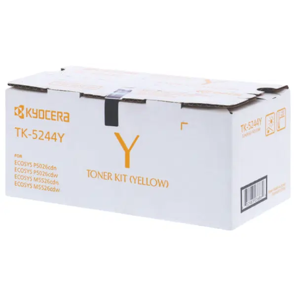 Kyocera TK5244 Yellow Toner Cartridge TK-5244Y