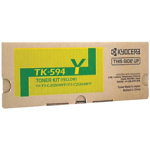 Kyocera TK594 Yellow Toner Cartridge TK-594Y