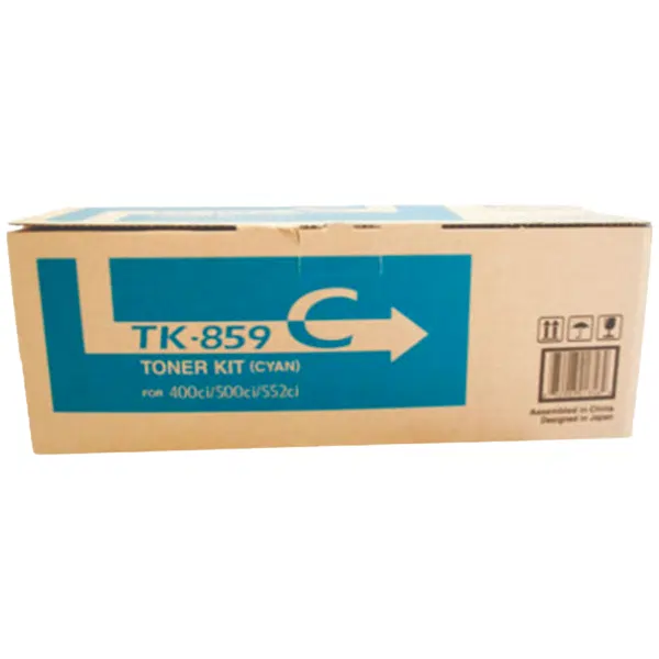 Kyocera TK859 Cyan Toner Cartridge TK-859C