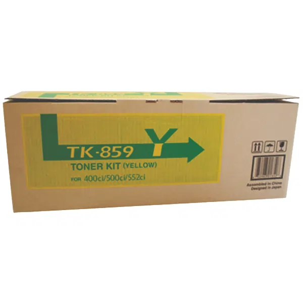 Kyocera TK859 Yellow Toner Cartridge TK-859Y