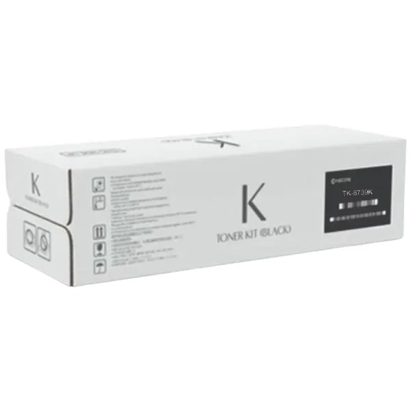 Kyocera TK8739K Black Toner Cartridge TK-8739K