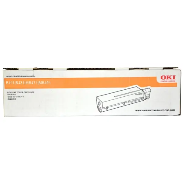 OKI B411/B431 Black Toner Cartridge 44574703