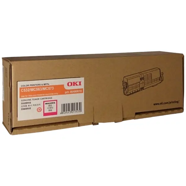 OKI C532DN Magenta Toner Cartridge 46490610