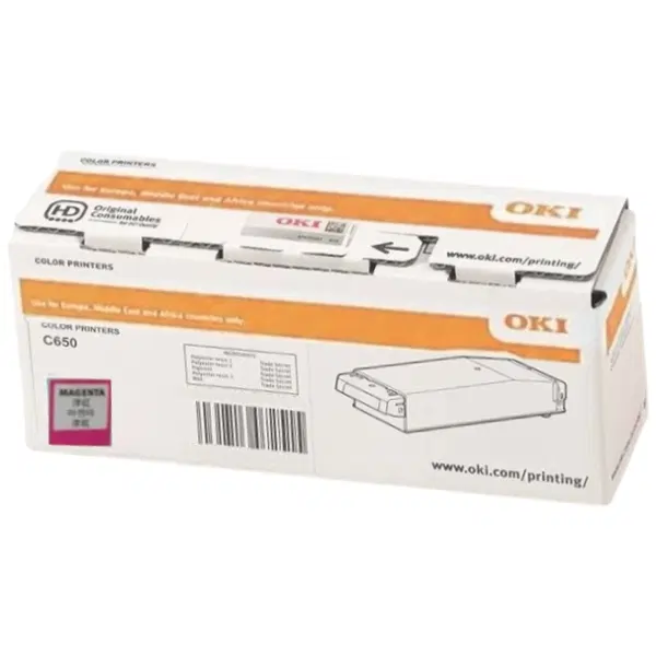 OKI C650DN Magenta Toner Cartridge YA8001-1088G034