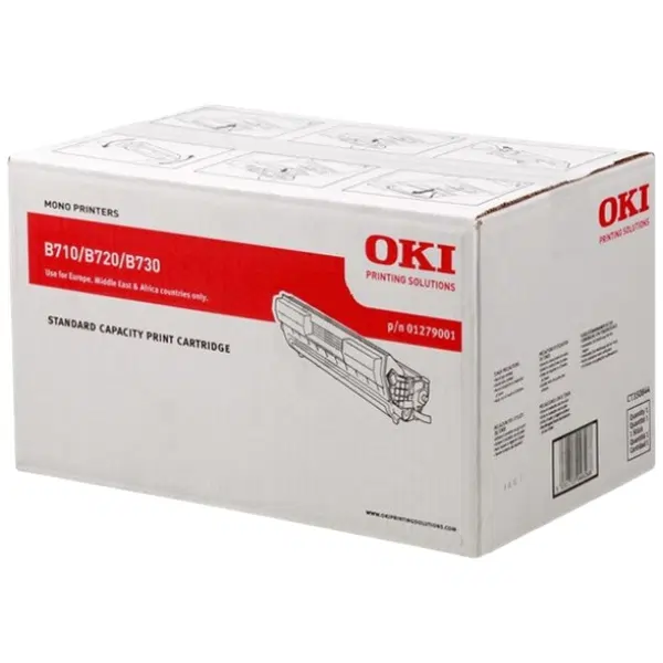 OKI B710 Black Toner Cartridge 1279001