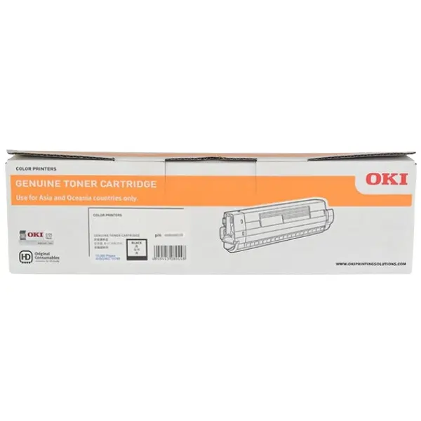 OKI MC873 Black Toner Cartridge 45862832