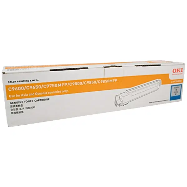 OKI C9600 Cyan Toner Cartridge 42918919