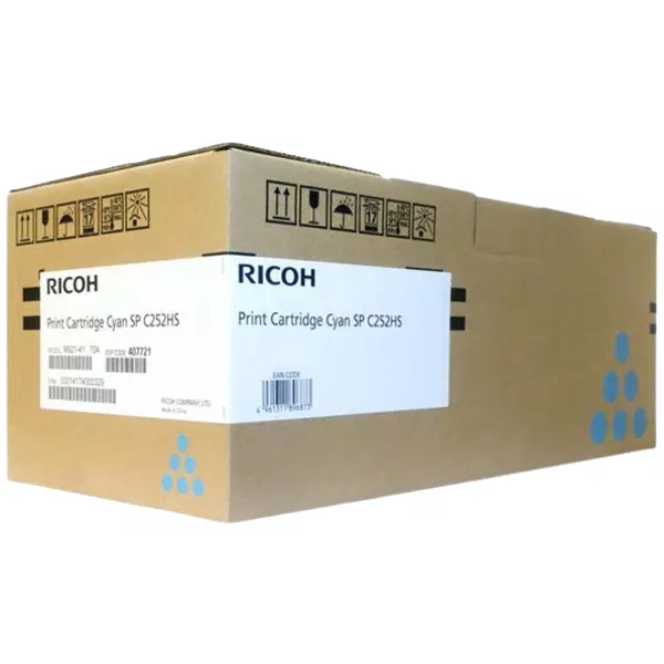 Ricoh SPC252 Cyan Toner Cartridge 407721