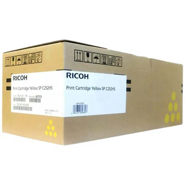 Ricoh SPC252 Yellow Toner Cartridge 407723