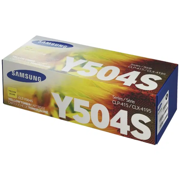 Samsung CLTY504S Yellow Toner Cartridge SU504A