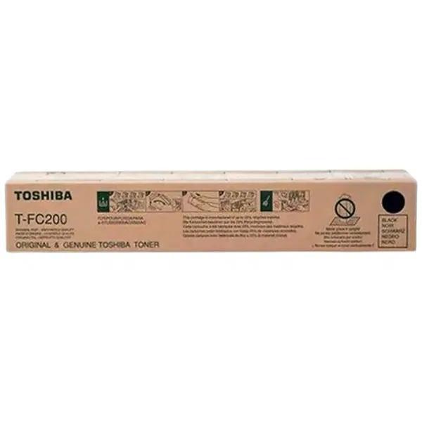 Toshiba TFC200 Black Toner Cartridge TFC200K