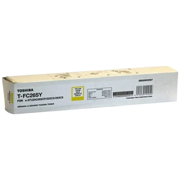 Toshiba TFC26SY Yellow Toner Cartridge TFC26SY