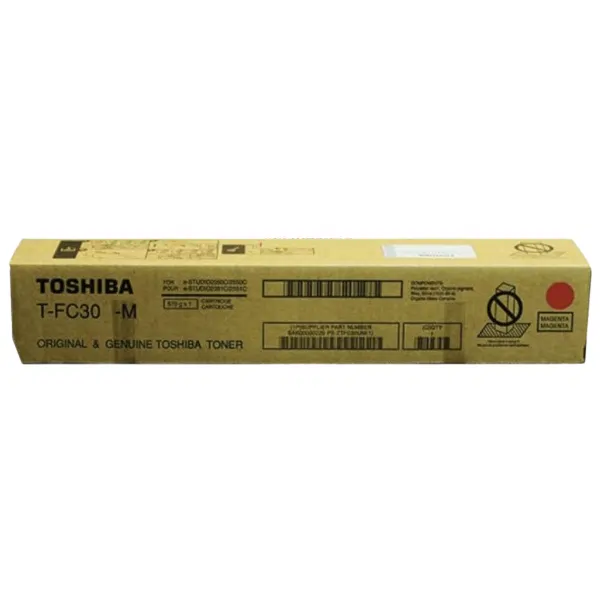 Toshiba TFC30 Magenta Toner Cartridge TFC30M