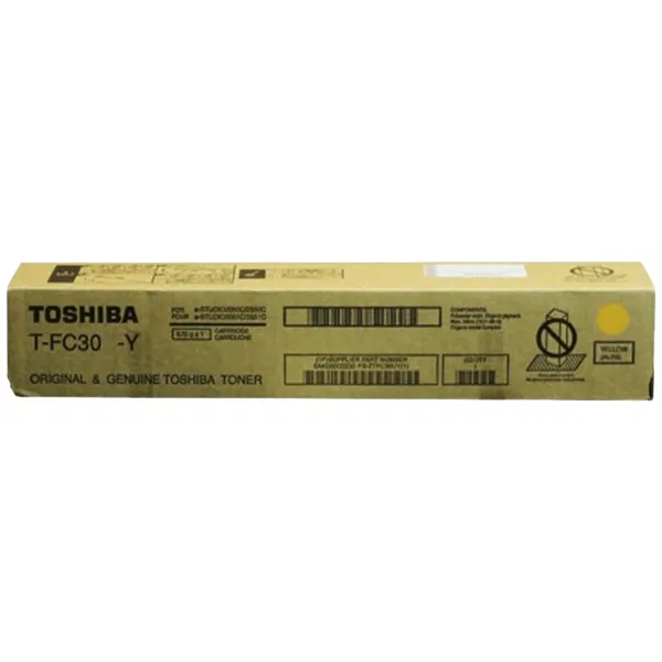 Toshiba TFC30 Yellow Toner Cartridge TFC30Y