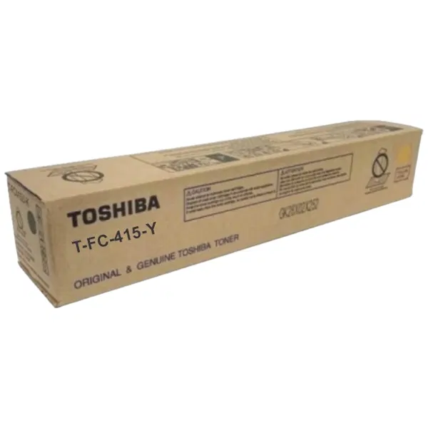 Toshiba TFC415 Yellow Toner Cartridge TFC415Y