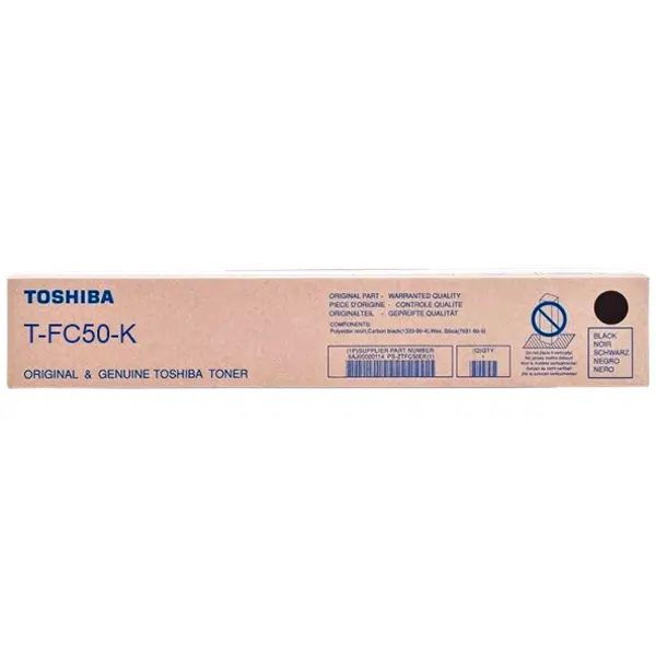 Toshiba TFC50 Black Toner Cartridge TFC50K