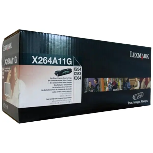 Lexmark X264A11G Black Toner Cartridge X264A11G