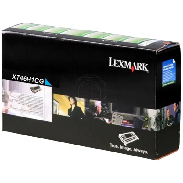 Lexmark X746A1CG Cyan Toner Cartridge X746A1CG