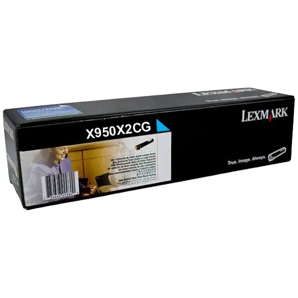 Lexmark X950X2CG Cyan Toner Cartridge X950X2CG