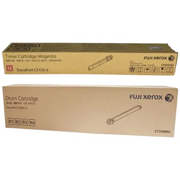 Fuji Xerox CT350894 Drum Unit & Fuji Xerox CT203163 Magenta Toner Cartridge