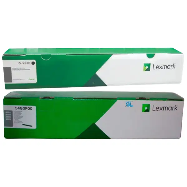 Lexmark 54G0P00 Imaging Unit & Lexmark 64G0H00 High Yield Black Toner Cartridge